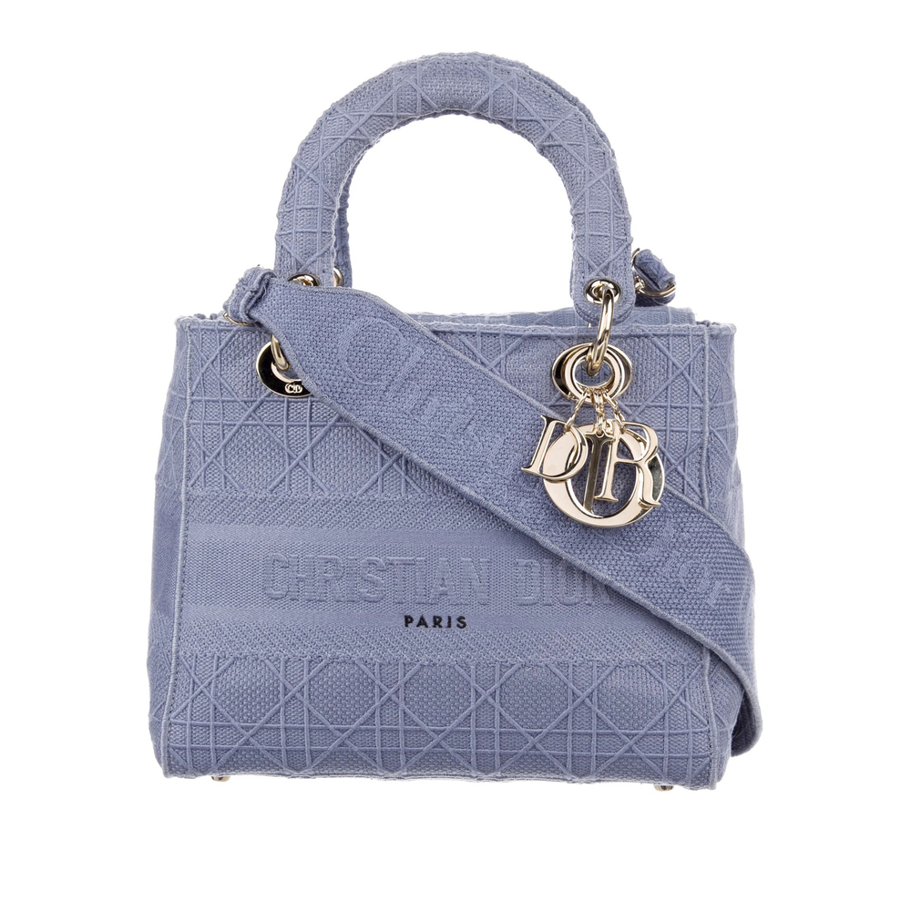 Pre-Loved Dior Medium Lady D-Lite